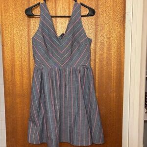 &Merci Striped Sleeveless Dress / Size small